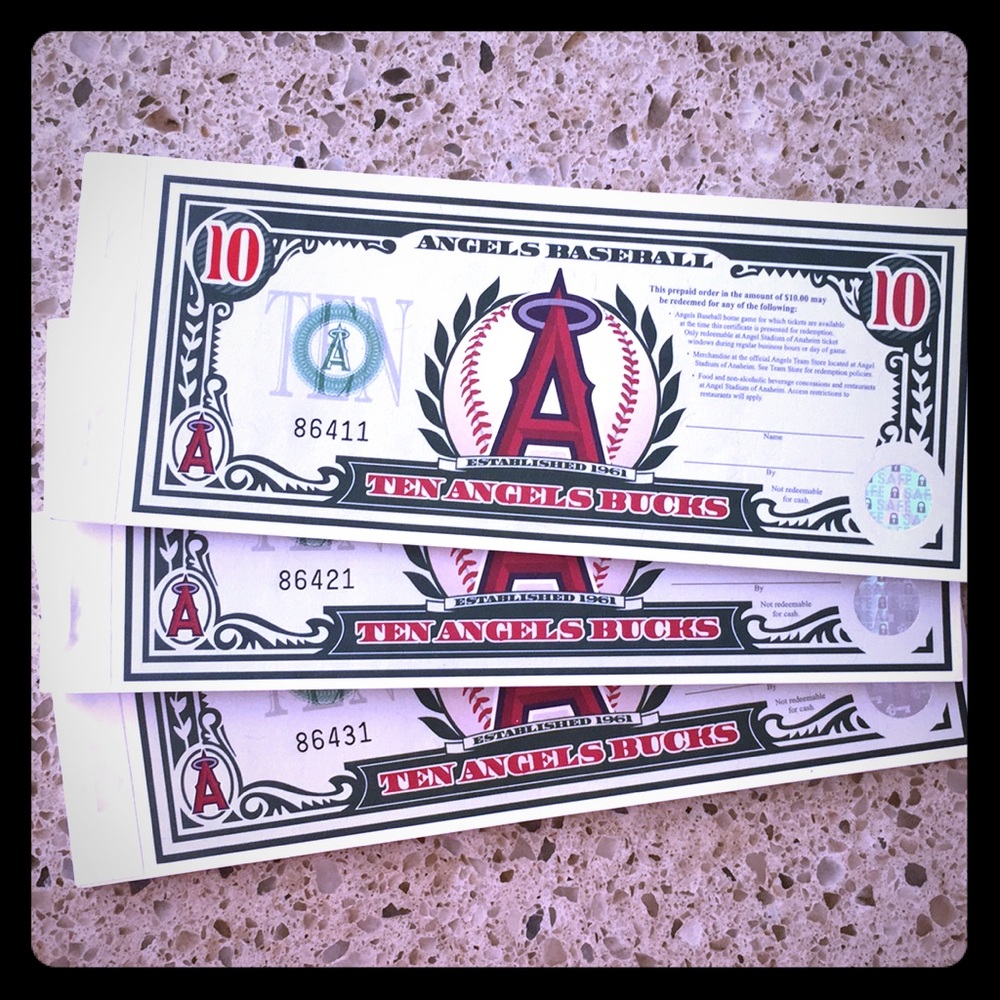 Angels bucks 💵